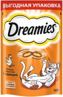 Zdjęcia - Karma dla kotów Dreamies Treats with Tasty Chicken  140 g