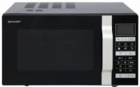 Zdjęcia - Kuchenka mikrofalowa Sharp R 860BK czarny