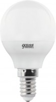 Фото - Лампочка Gauss LED ELEMENTARY Globe 10W 2700K E14 53120 