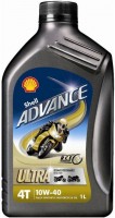 Olej silnikowy Shell Advance 4T Ultra 10W-40 1 l