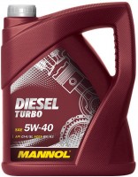 Фото - Моторне мастило Mannol Diesel Turbo 5W-40 4 л