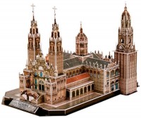 Фото - 3D-пазл CubicFun Cathedral of Santiago de Compostela MC184h 