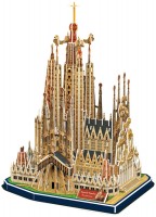 Puzzle 3D CubicFun Sagrada Familia MC153h 