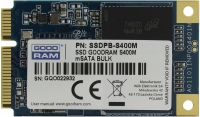 Фото - SSD GOODRAM S400M mSATA SSDPB-S400M-480 480 ГБ