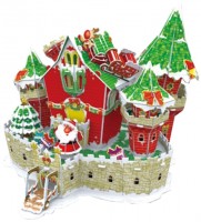 Фото - 3D-пазл CubicFun Christmas Castle P646h 