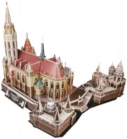 Фото - 3D-пазл CubicFun Matthias Church Fishermans Bastion MC128h 