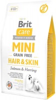 Zdjęcia - Karm dla psów Brit Care Grain-Free Adult Mini Breed Hair/Skin 0.4 kg