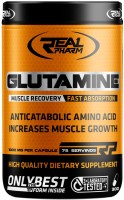 Фото - Амінокислоти Real Pharm Glutamine Caps 300 cap 
