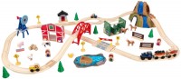 Zdjęcia - Tor samochodowy / kolejowy KidKraft Farm Train Set 17827 