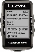 Licznik rowerowy / prędkościomierz Lezyne Macro GPS 
