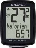 Licznik rowerowy / prędkościomierz Sigma Sport BC 9.16 ATS 