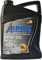 Фото - Трансмісійне мастило Alpine Gear Oil 80W-90 GL-4 5 л