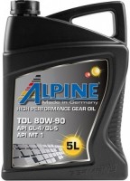 Фото - Трансмісійне мастило Alpine Gear Oil TDL 80W-90 5 л