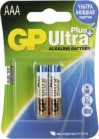 Фото - Акумулятор / батарейка GP Ultra Plus  2xAAA