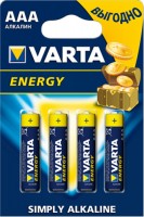 Фото - Акумулятор / батарейка Varta Energy  4xAAA