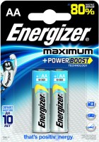 Фото - Акумулятор / батарейка Energizer Maximum  2xAA