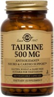Фото - Амінокислоти SOLGAR Taurine 500 mg 250 cap 