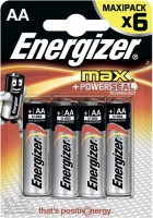 Zdjęcia - Bateria / akumulator Energizer Max  6xAA
