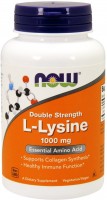 Фото - Амінокислоти Now L-Lysine 1000 mg 100 tab 