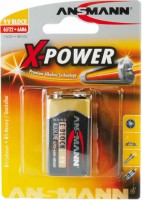 Акумулятор / батарейка Ansmann X-Power  1xKrona
