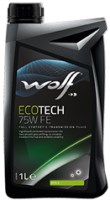 Фото - Трансмісійне мастило WOLF Ecotech 75W FE 1L 1 л