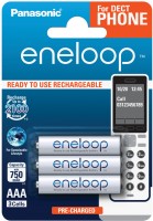 Zdjęcia - Bateria / akumulator Panasonic Eneloop Dect  3xAAA 750 mAh