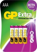 Фото - Акумулятор / батарейка GP Extra Alkaline  4xAAA
