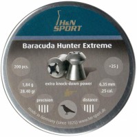Кулі й патрони Haendler & Natermann Baracuda Hunter Extreme 6.35 mm 1.84 g 150 pcs 