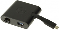 Czytnik kart pamięci / hub USB Dell DA200 
