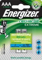 Фото - Акумулятор / батарейка Energizer Extreme  2xAAA 800 mAh