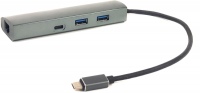 Кардридер / USB-хаб Power Plant CA910557 