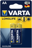 Акумулятор / батарейка Varta Longlife Extra  2xAA