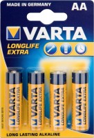 Zdjęcia - Bateria / akumulator Varta Longlife Extra  4xAA