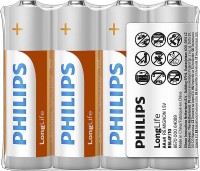 Zdjęcia - Bateria / akumulator Philips LongLife 4xAA 