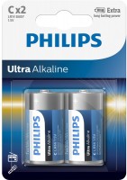 Акумулятор / батарейка Philips Ultra Alkaline 2xD 