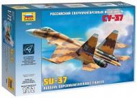 Фото - Збірна модель Zvezda Supermaneuverable Fighter SU-37 (1:72) 