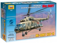 Фото - Збірна модель Zvezda Assault Helicopter MI-8MT HIP-H (1:72) 