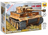 Model do sklejania (modelarstwo) Zvezda Tiger I (1:72) 