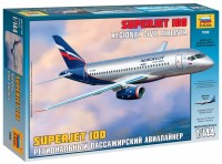 Фото - Збірна модель Zvezda Regional Civil Airliner Superjet 100 (1:144) 