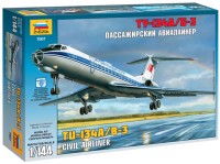 Фото - Збірна модель Zvezda Civil Airliner TU-134A/B-3 (1:144) 