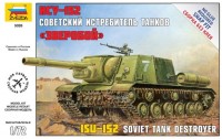 Фото - Збірна модель Zvezda Soviet Tank Destroyer ISU-152 (1:72) 