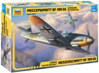 Фото - Збірна модель Zvezda Messerschmitt BF-109 G6 (1:48) 