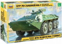 Фото - Збірна модель Zvezda Personnel Carrier BTR-70 with MA-7 Turret (1:35) 