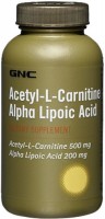 Zdjęcia - Spalacz tłuszczu GNC Acetyl-L-Carnitine Alpha Lipoic Acid 60 cap 60 szt.