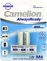 Zdjęcia - Bateria / akumulator Camelion Always Ready  2xAAA 800 mAh