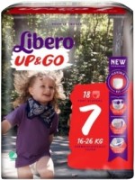 Фото - Підгузки Libero Up and Go 7 / 18 pcs 