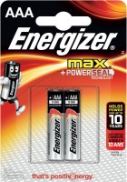 Фото - Акумулятор / батарейка Energizer Max  2xAAA