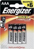 Zdjęcia - Bateria / akumulator Energizer Max  6xAAA