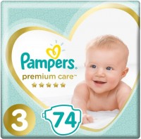 Zdjęcia - Pielucha Pampers Premium Care 3 / 74 pcs 