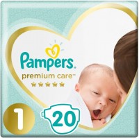 Фото - Підгузки Pampers Premium Care 1 / 20 pcs 